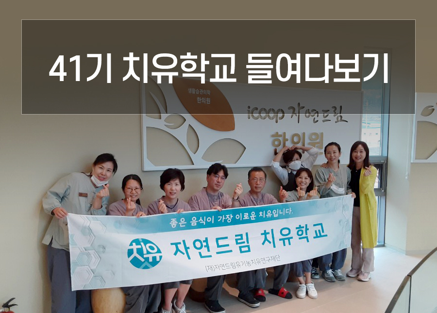 41기 치유학교 들여다보기 ♥ (참가자 후기有)