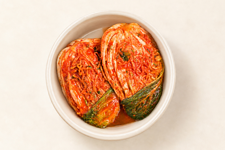 자연드림 김치공방 김장양념과 김장김치