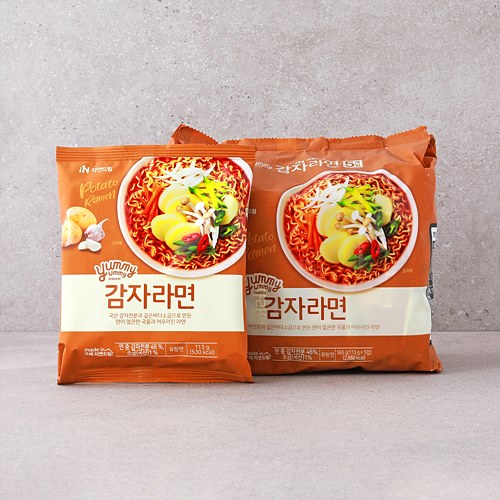 [자연드림감자라면*5개입]-상세정보