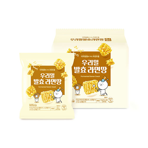 우리밀발효라면땅*5개