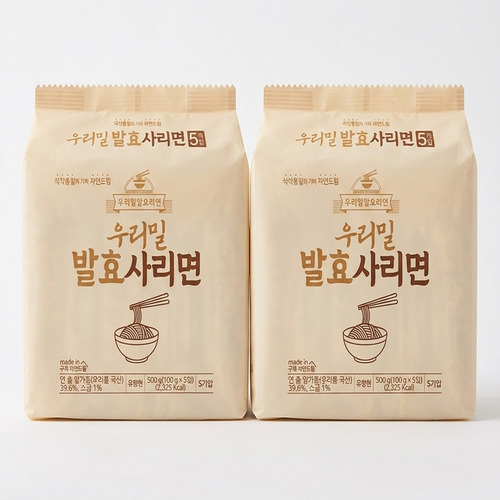 (번들)우리밀발효사리면*5개입*2