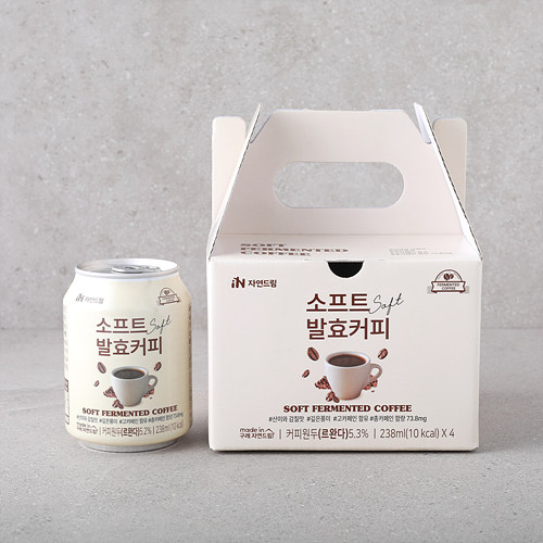 [소프트(SOFT)발효캔커피*4개입]-상세정보