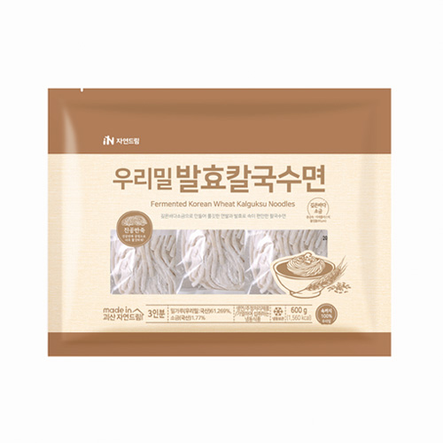 우리밀발효칼국수면(3개입)