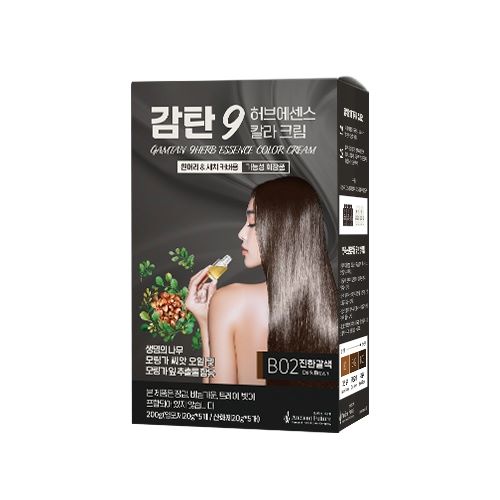 [(덕용)허브에센스헤어칼라*200ml*진한갈색]-상세정보