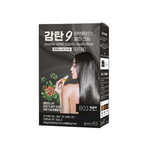 [(덕용)허브에센스헤어칼라*200ml*흑갈색]-상세정보