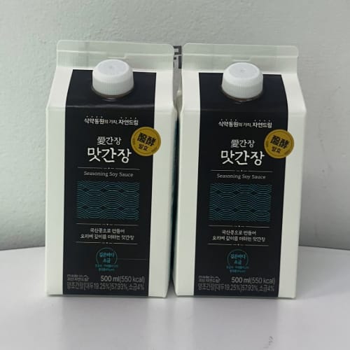 (번들)맛간장500ml*2개입*애간장