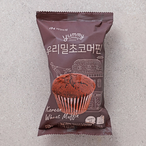 [우리밀초코머핀미니*50g*2개*쿱베이커리2공방]-상세정보