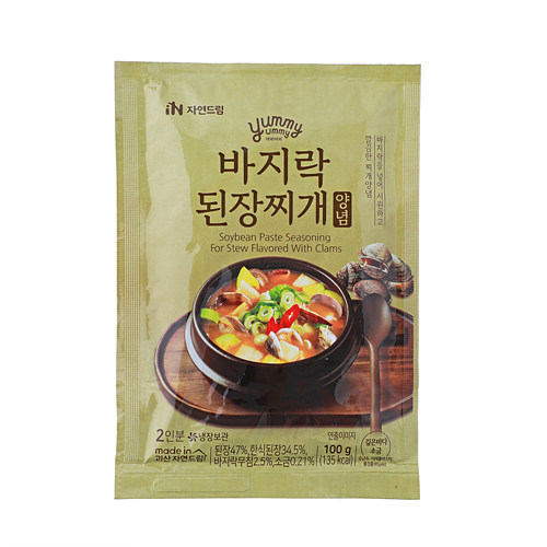 [바지락된장찌개양념]-상세정보