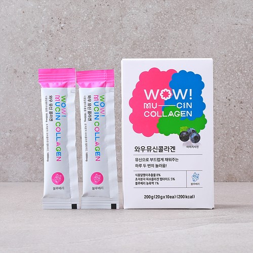 [와우뮤신콜라겐*20g*10ea*쿱마을사람들]-상세정보