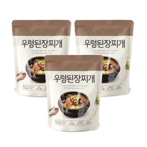 (번들)우렁된장찌개*3개입*만두앤탕공방