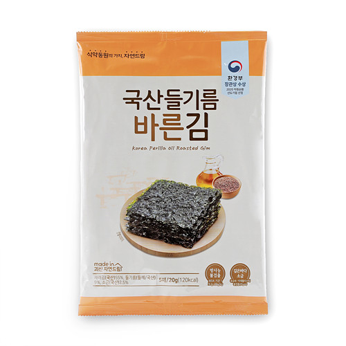 국산들기름바른김(전장)