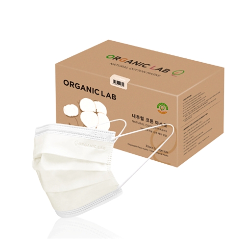 [오가닉목화순면마스크(베이지)*30매]-상세정보