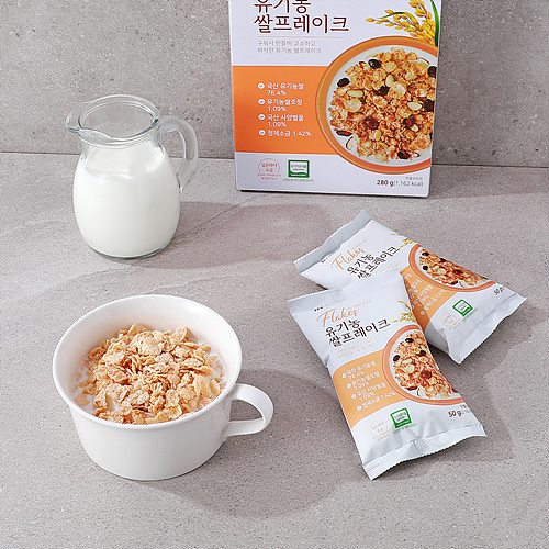 [유기농쌀프레이크*50g*씨알]-상세정보