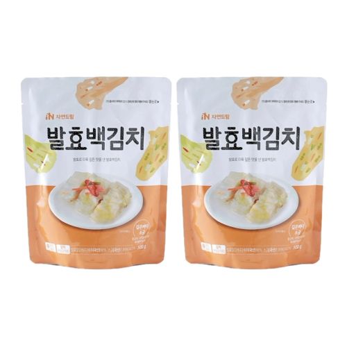 (번들)발효백김치*500g*2개