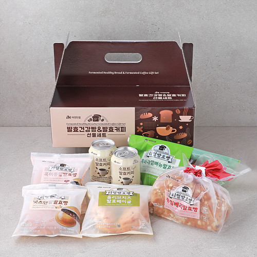 [발효건강빵&발효커피선물세트]-상세정보