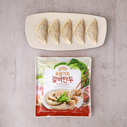 [육즙가득갈비만두*350g*자연웰푸드]-상세정보