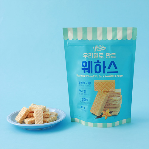 [우리밀로만든웨하스*80g*삼아]-상세정보