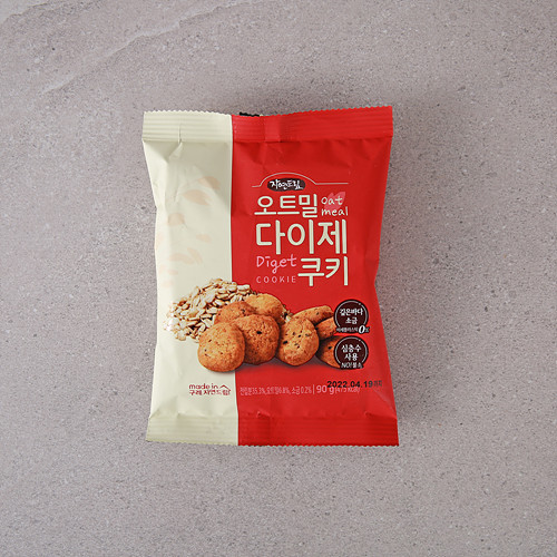 [오트밀다이제쿠키]-상세정보