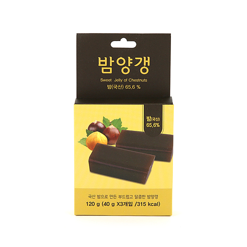 [밤양갱*120g*밤뜨래]-상세정보