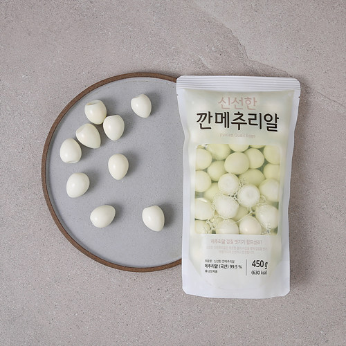 [깐메추리알*450g*조인]-상세정보