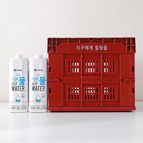 [JUST기픈물(크레이트)*1000mL(12개입)*솔트로드]-상세정보