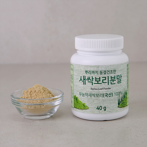 [무농약뿌리포함새싹보리분말]-상세정보