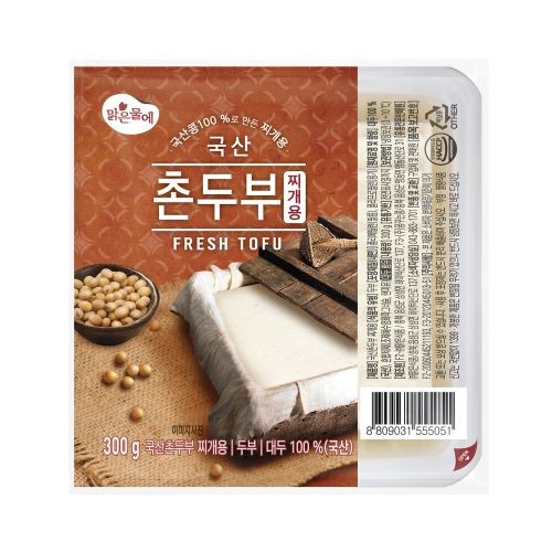 [국산콩촌두부찌개용*300g]-상세정보