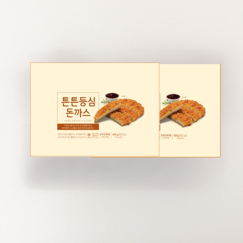 (번들)튼튼등심돈까스*400g*2개*(주)맘씨