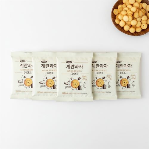 (번들)계란과자*75g*5개입
