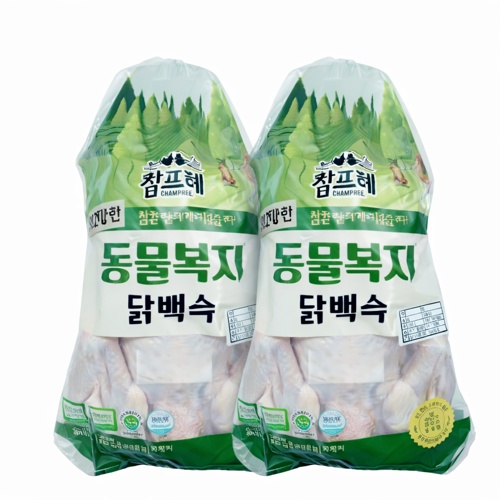 [(묶음)백숙용닭(냉장)*1kg*2묶음]-상세정보